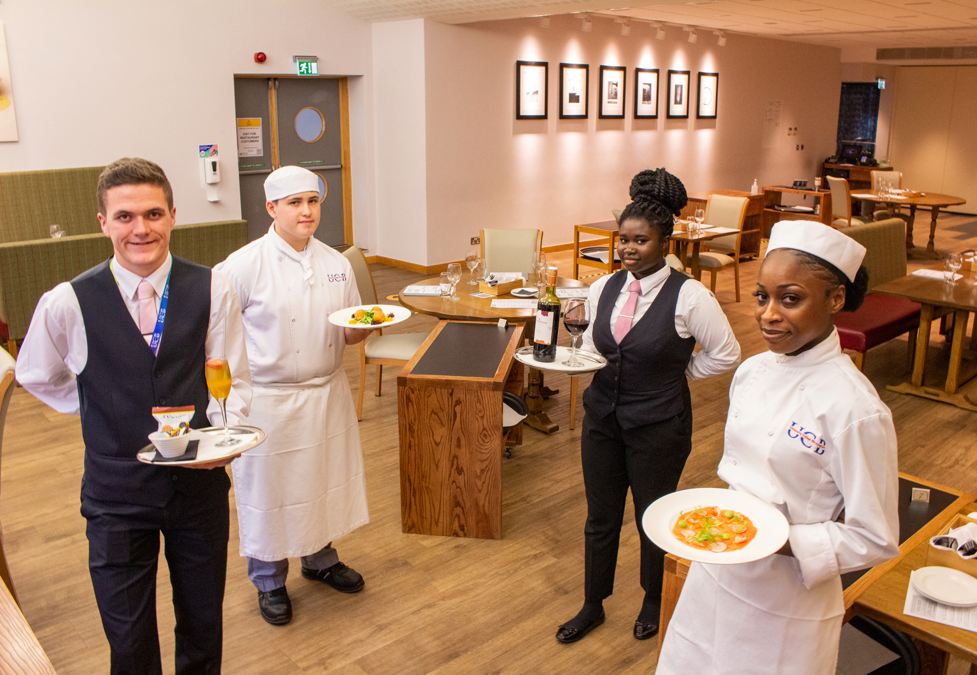 Students - Restaurant at Birmingham College of Food